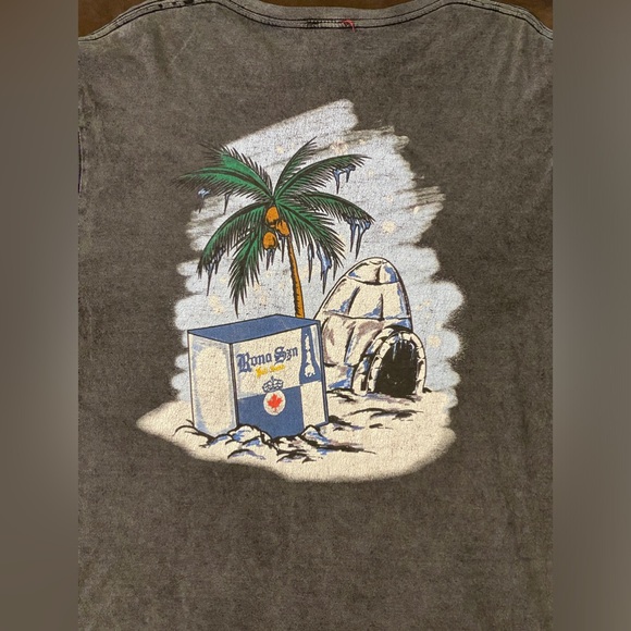 Full Send Rona Season Szn Nelk Boys Blue Washed Short Sleeve Tee Logo L - Picture 8 of 9